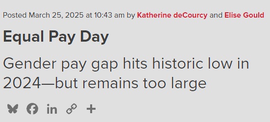 Equal Pay Day 2024: Gender Pay Gap Hits Historic Low—But Remains Too Large